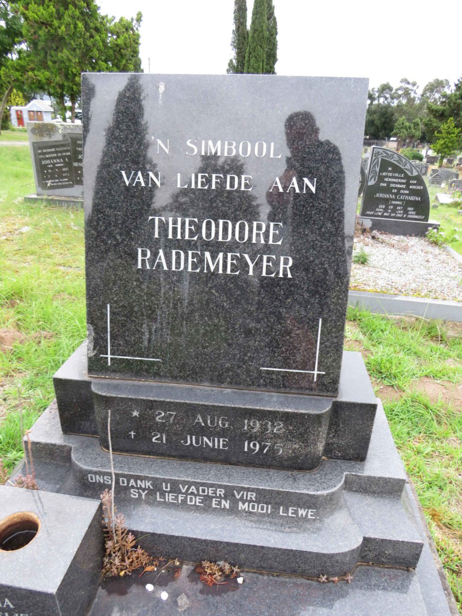 RADEMEYER Theodore 1932-1975