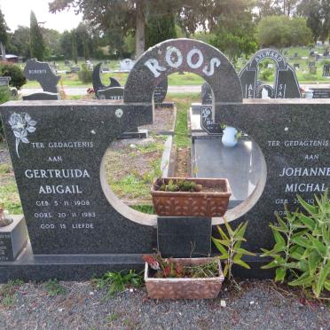 ROOS Johannes Michal 1904-1993 & Gertruida Abigail 1908-1983 _1