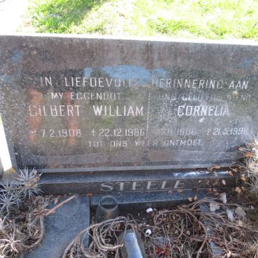 STEELE Gilbert William 1908-1986 &amp; Cornelia 1906-1996