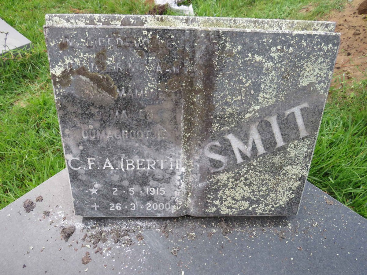 SMIT C.F.A. 1915-2000