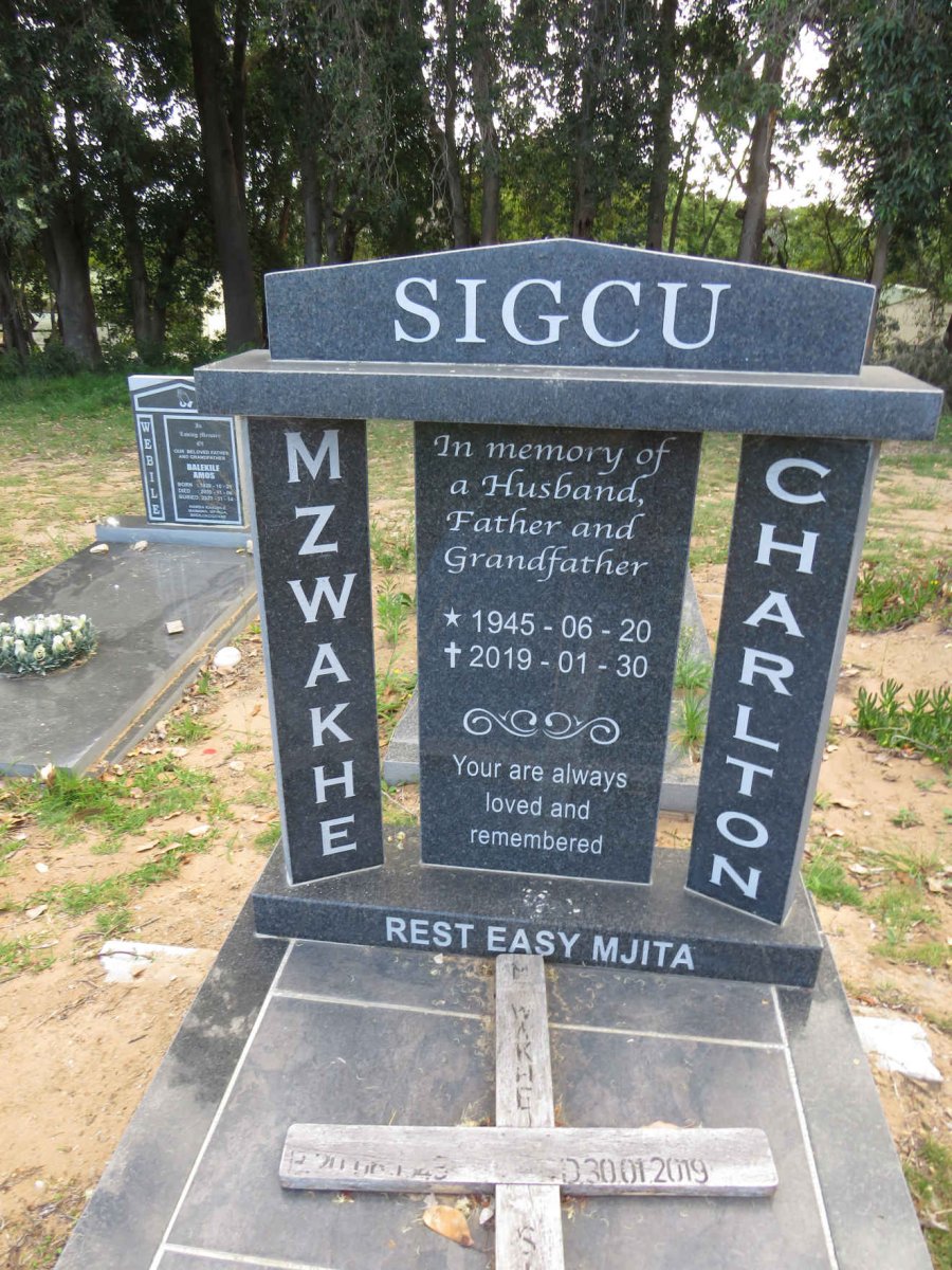 SIGCU Mzwakhe Charlton 1945-2019