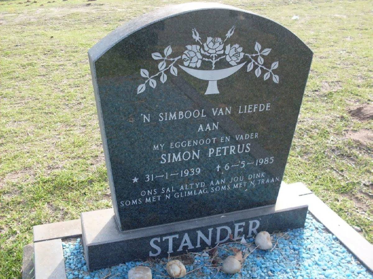 STANDER Simon Petrus 1939-1985