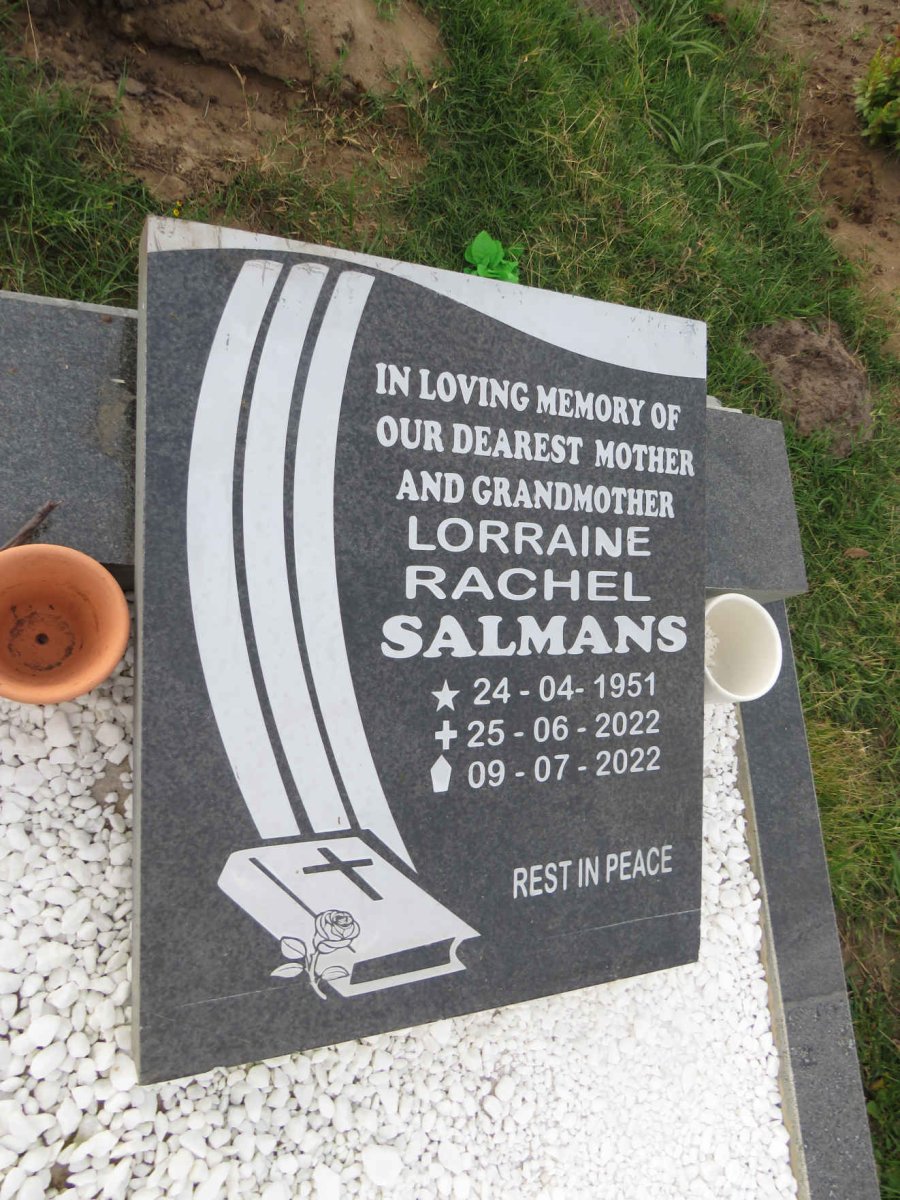 SALMANS Lorraine Rachel 1951-2022