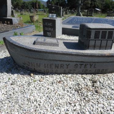 STEYL Jannie 1905-1981 &amp; Eveleen 1908-1974 :: STEYL John Henry 1932-1985 :: STEYL Joyce 1931-2002
