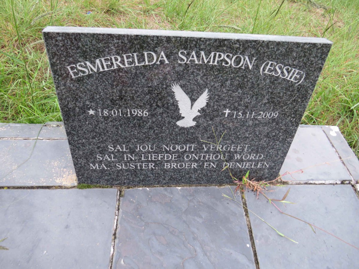 SAMPSON Esmerelda 1986-2009