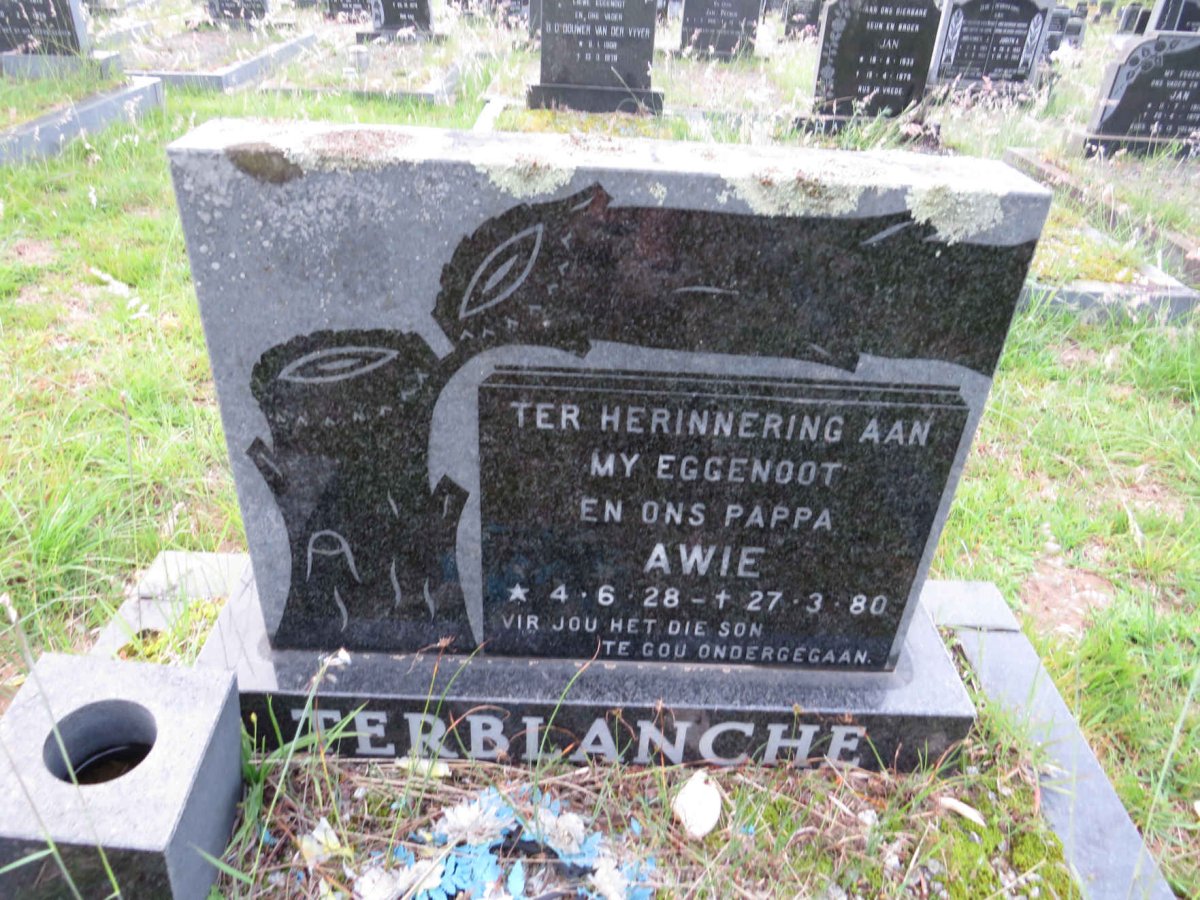 TERBLANCHE Awie 1928-1980