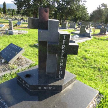 TERBLANCHE Heinrich 1978-2001