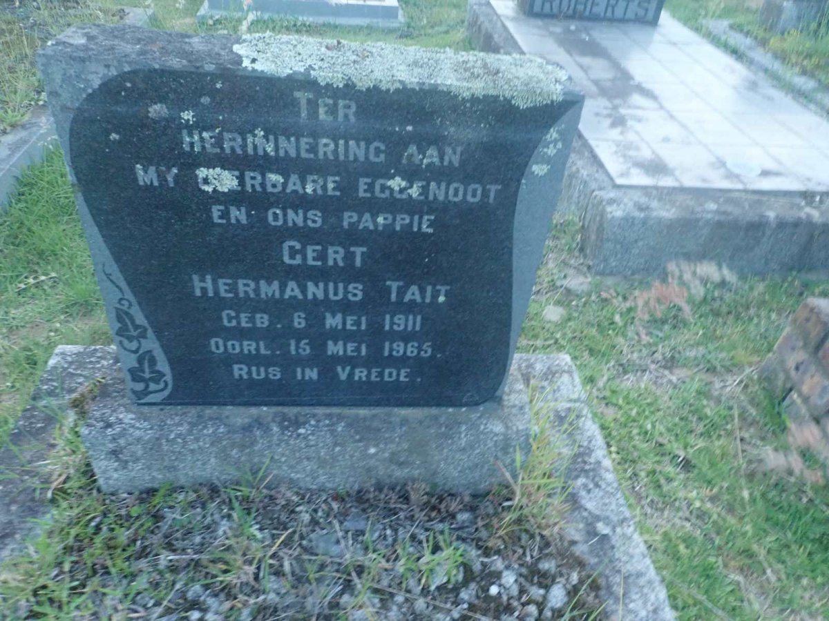 TAIT Gert Hermanus 1911-1965