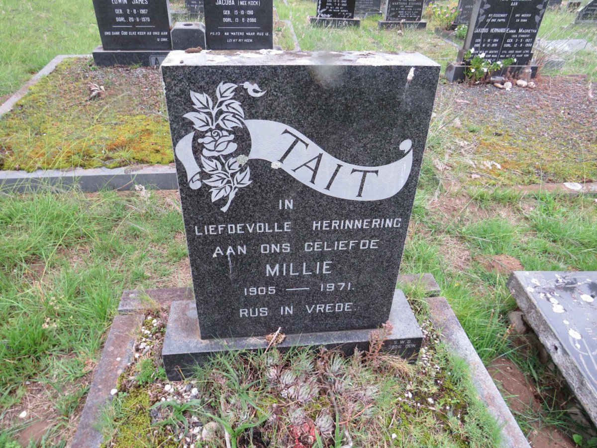 TAIT Millie 1905-1971