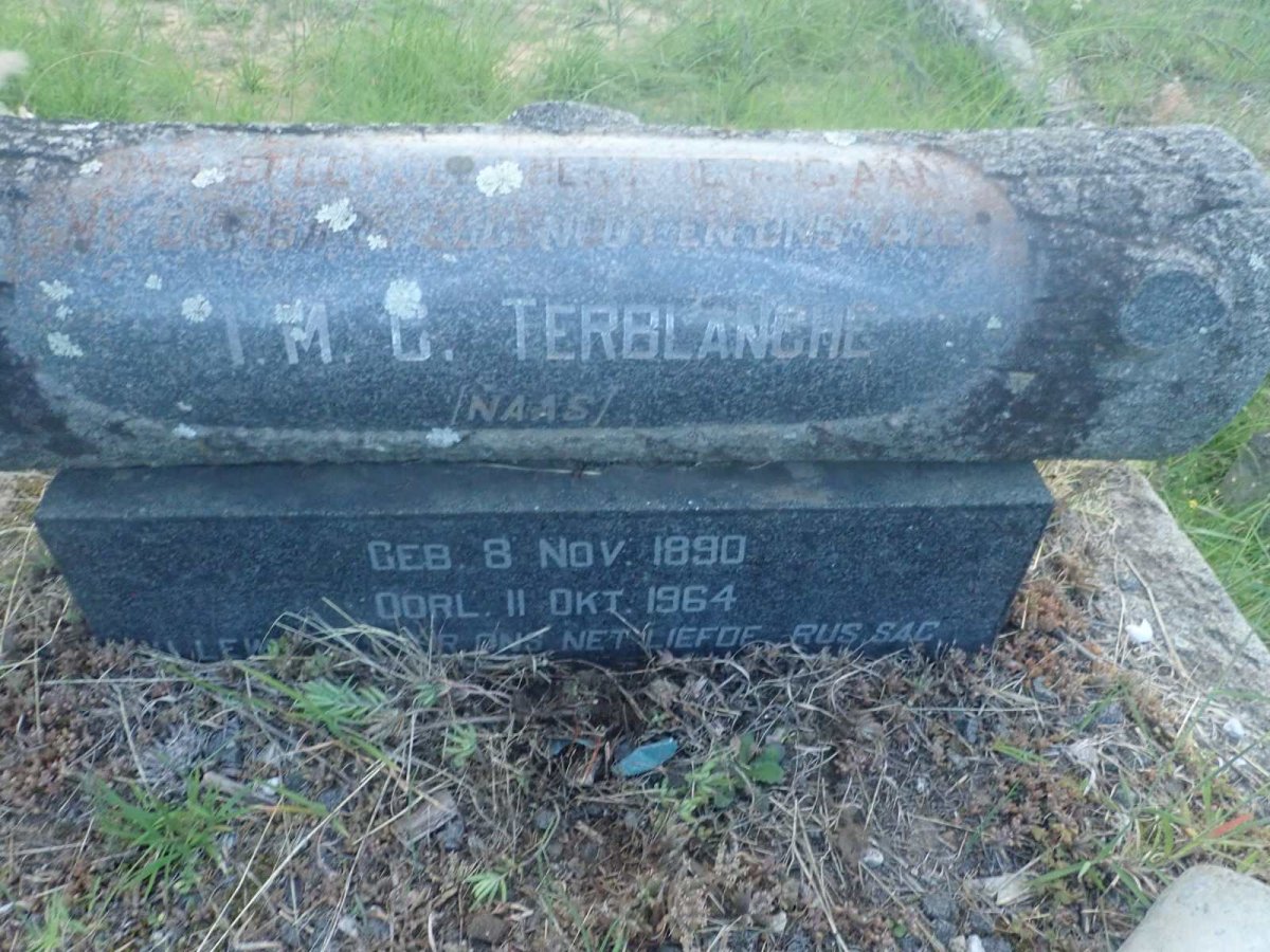 TERBLANCHE I.M.C. 1890-1964