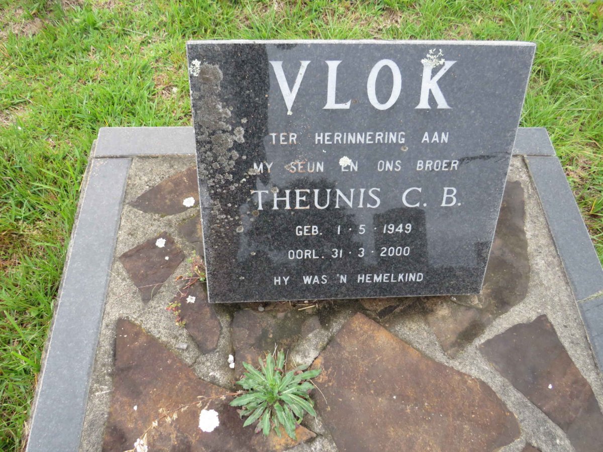 VLOK Theunis C.B. 1949-2000