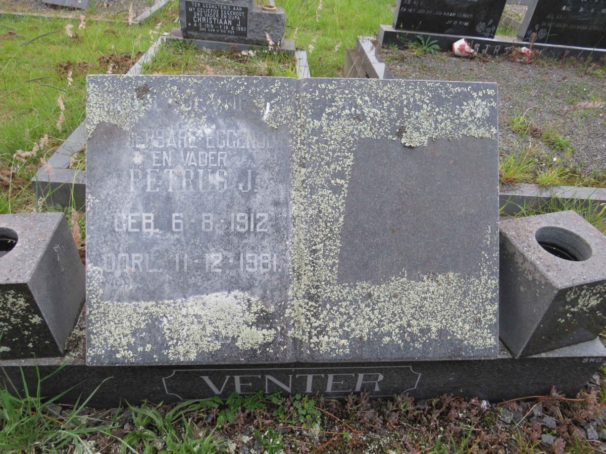 VENTER Petrus J. 1912-1981