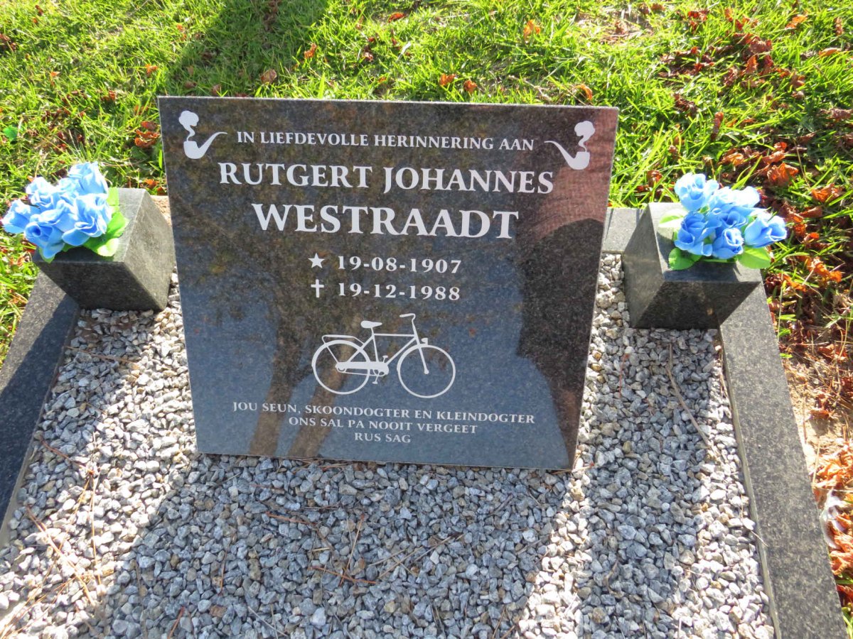 WESTRAADT Rutgert Johannes 1907-1988