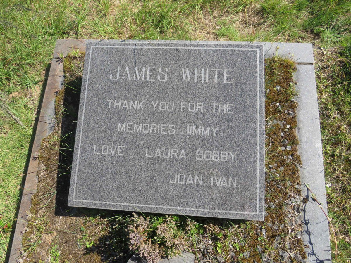 WHITE James