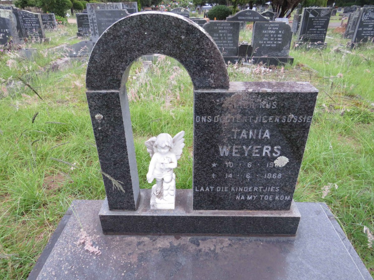 WEYERS Tania 1968-1968
