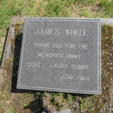 WHITE James