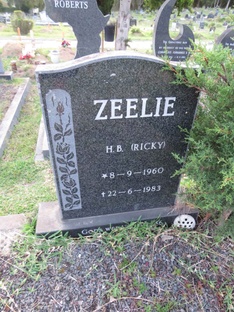 ZEELIE H.B. 1960-1983