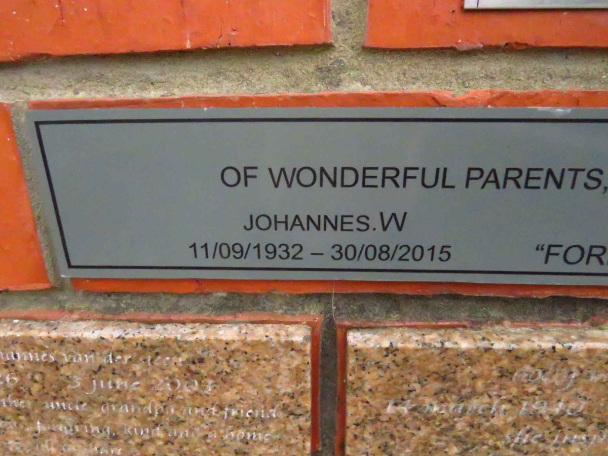 MORGAN Johannes W. 1932-2015 &amp; Jeanette J.S. 1938-2010