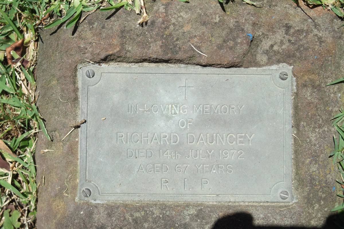 DAUNCEY Richard -1972