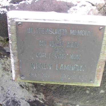 LAMBERT Wendy 1933-1983