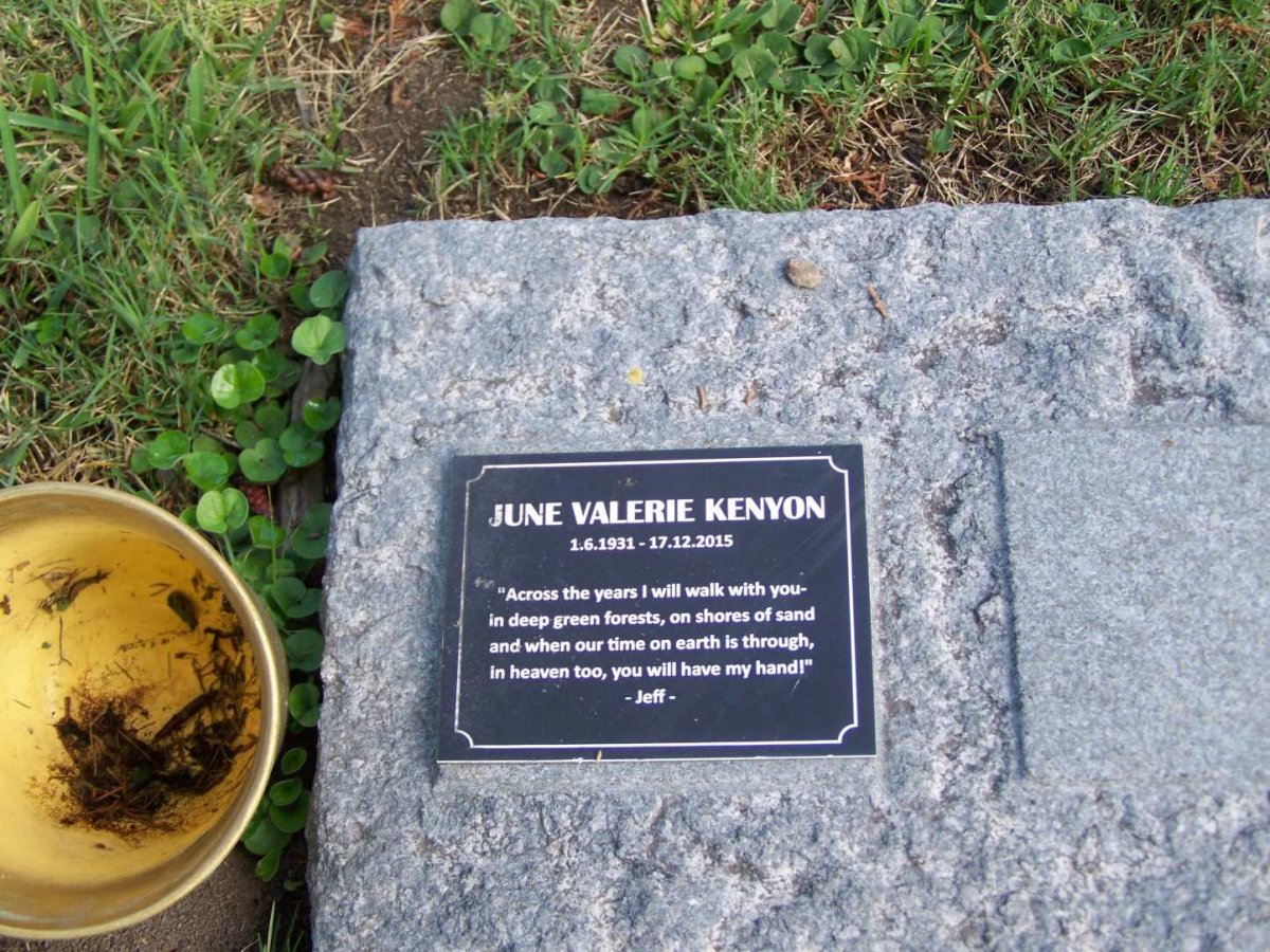 KENYON June Valerie 1931-2015