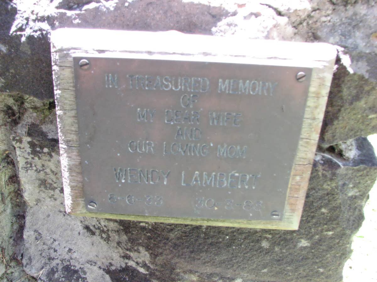 LAMBERT Wendy 1933-1983