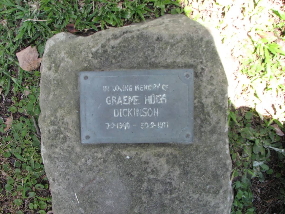 DICKINSON Graeme Hugh 1949-1971