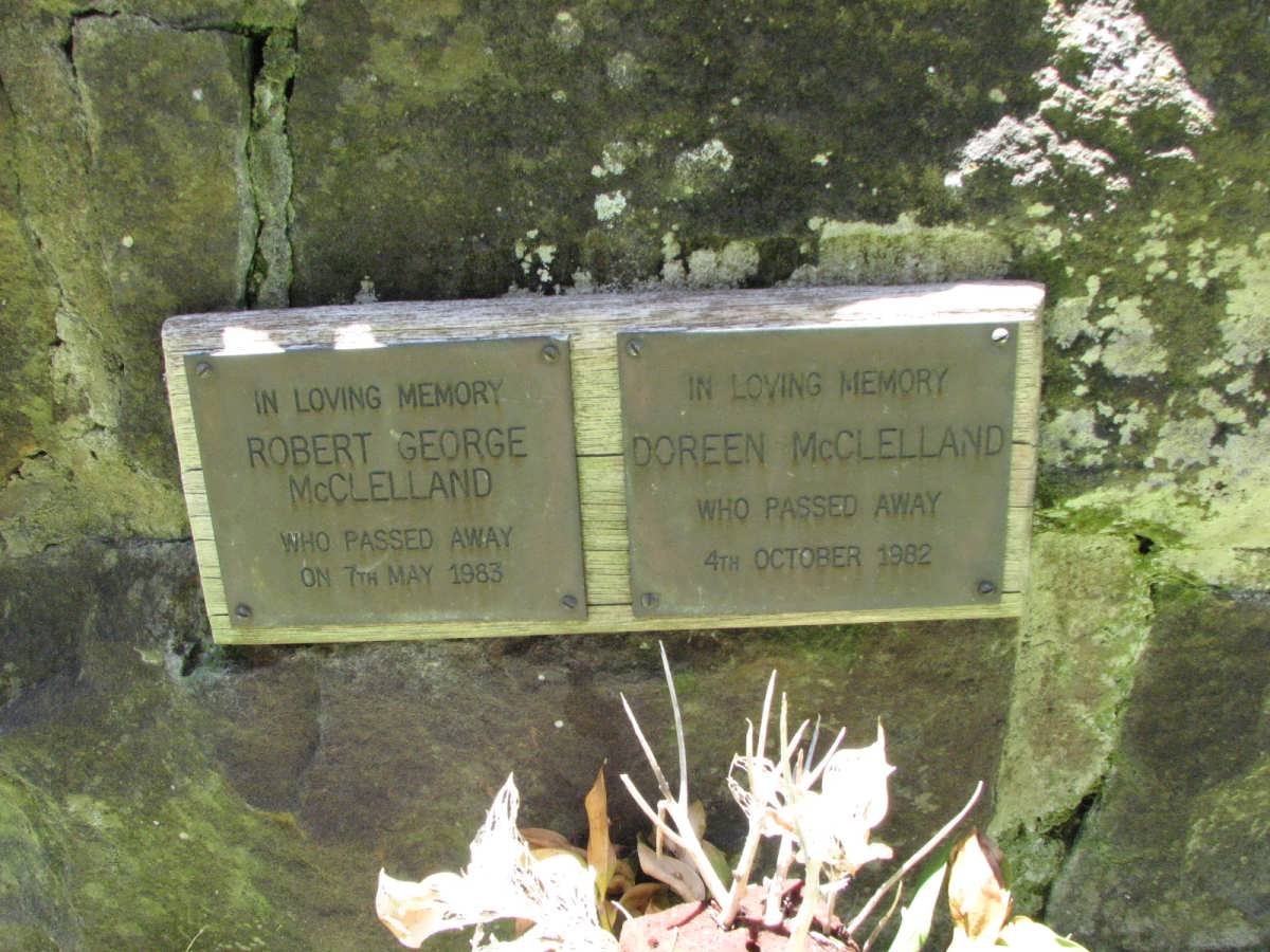 McCLELLAND Robert George -1983 &amp; Doreen -1982