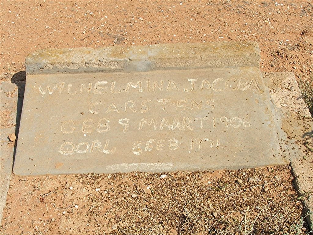 CARSTENS Wilhelmina Jacoba 1906-1971