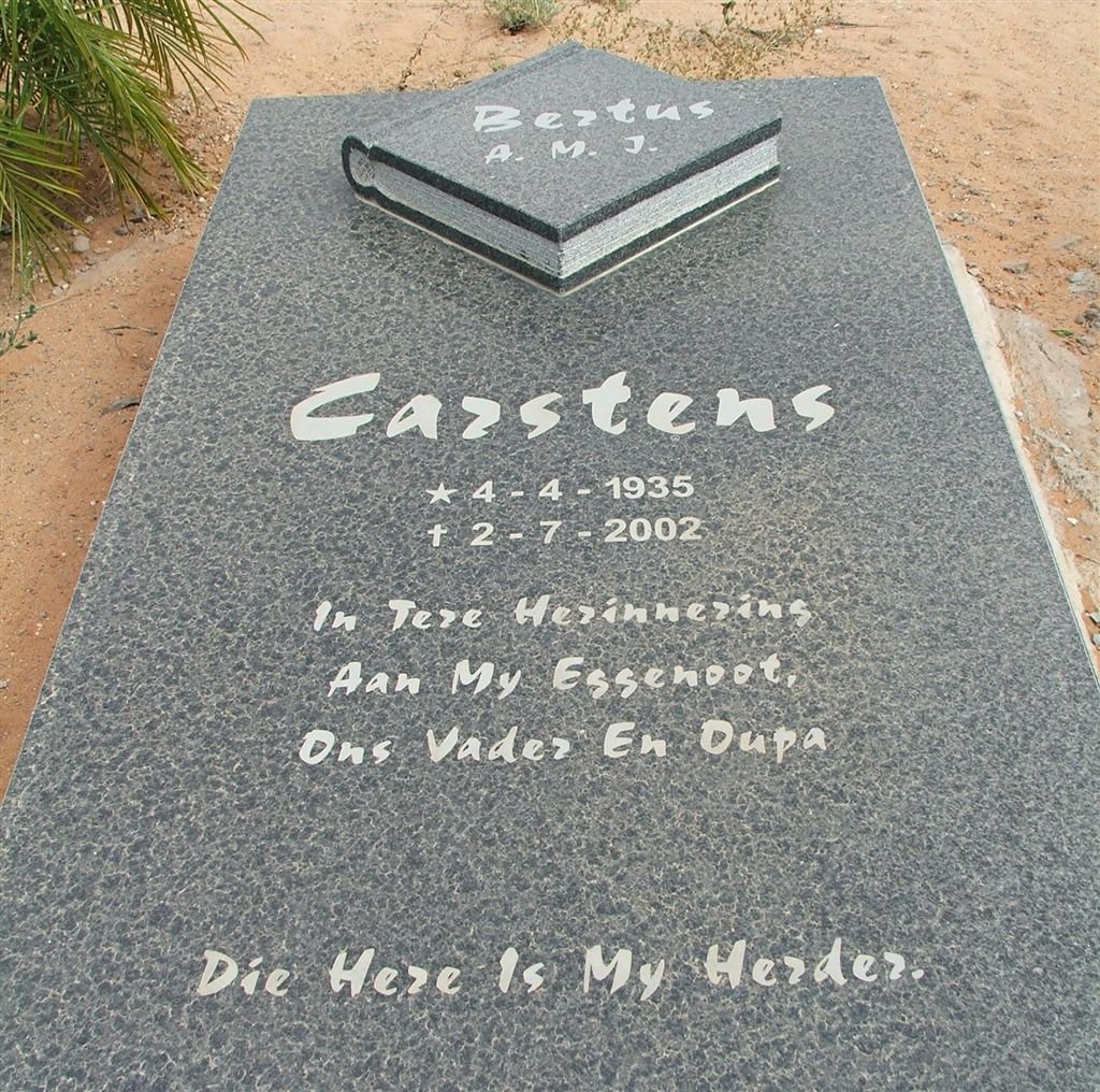 CARSTENS A.M.J. 1935-2002
