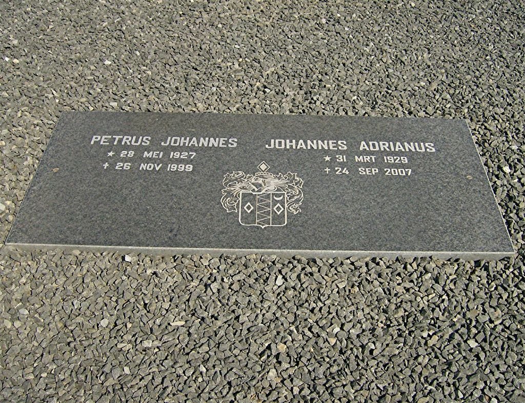 DREYER Petrus Johannes 1927-1999 :: Johannes Adrianus 1929-2007