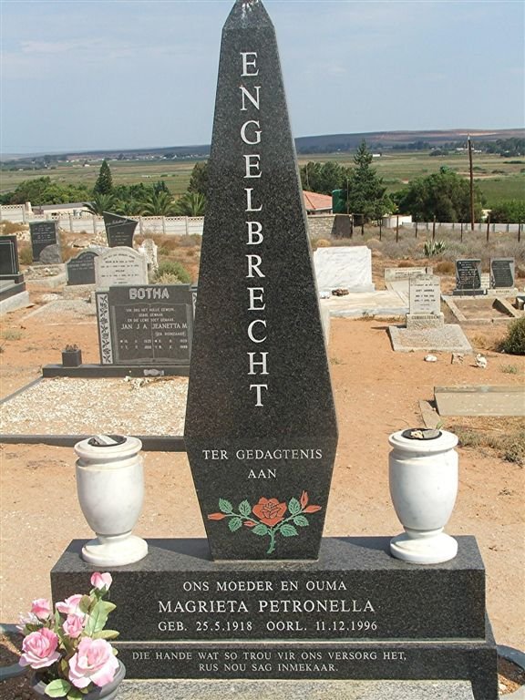 ENGELBRECHT Magrieta Petronella 1918-1996