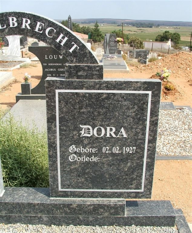 ENGELBRECHT Dora 1927- 