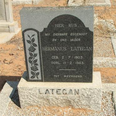 LATEGAN Hermanus 1903-1963