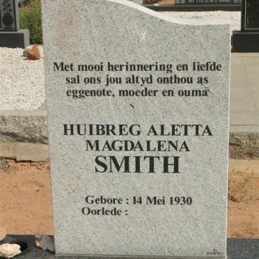 SMITH Huibreg Aletta Magdalena 1930-