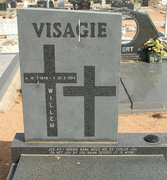 VISAGIE Willem 1948-1994