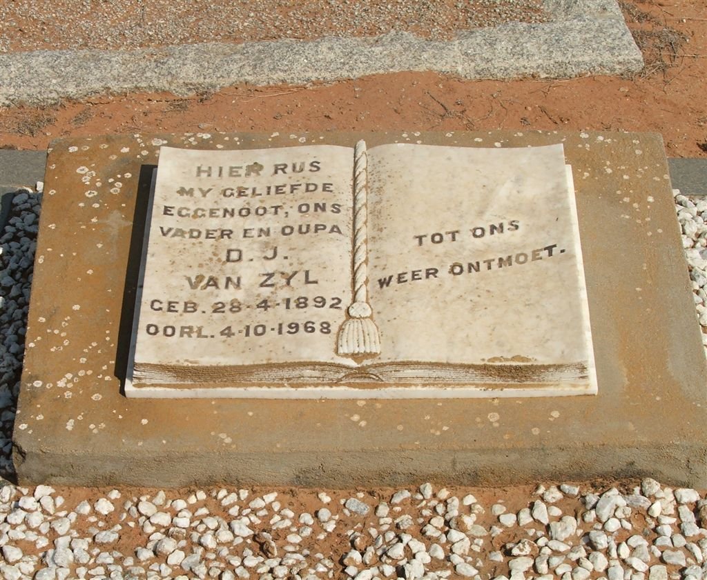 ZYL D.J., van 1892-1968