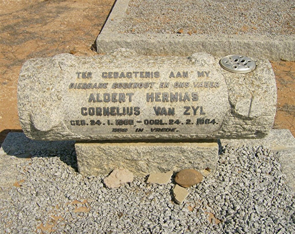 ZYL Aldert Hermias Cornelius, van 1902-1964