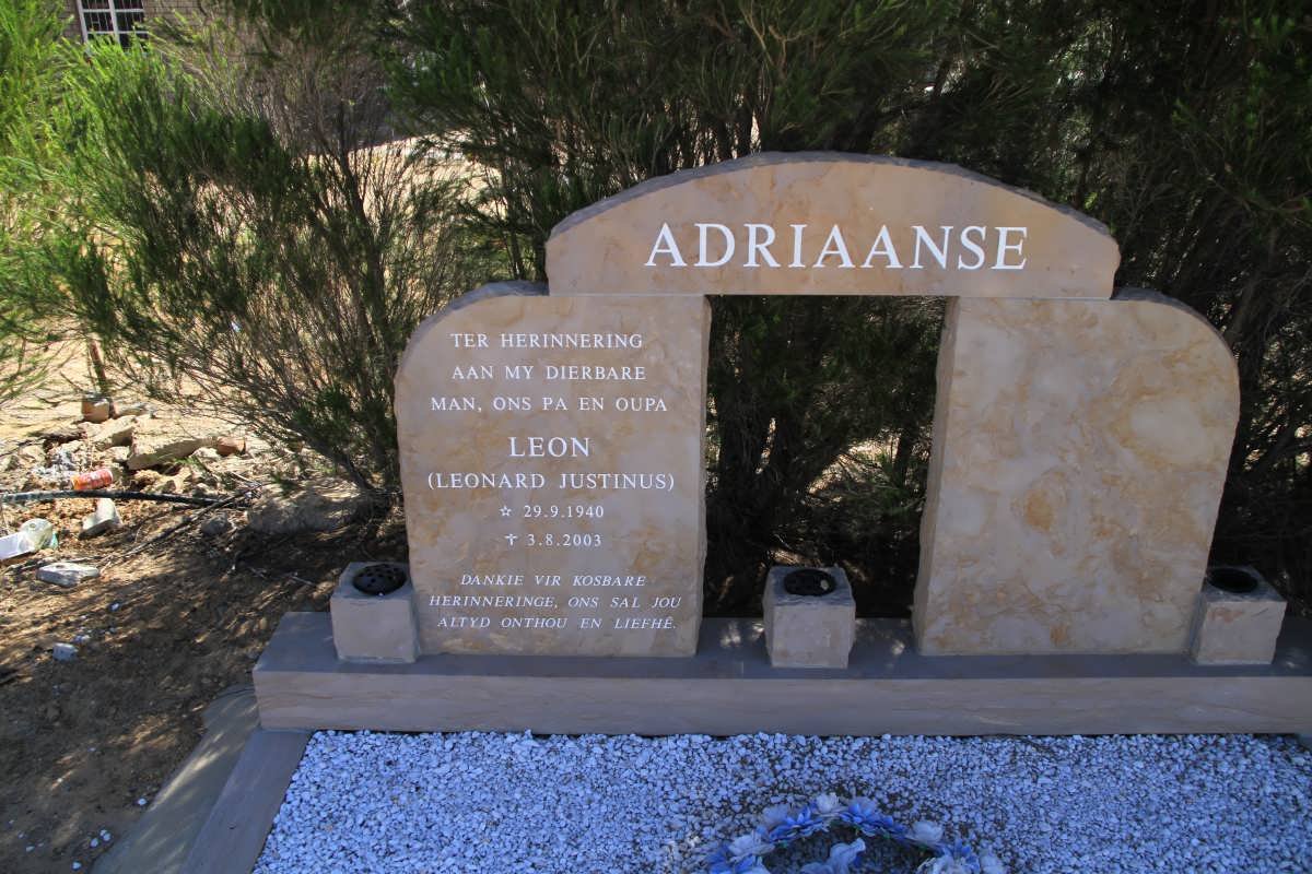 ADRIAANSE Leonard Justinus 1940-2003