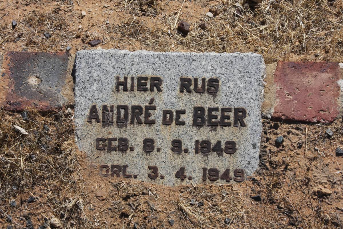 BEER Andre, de 1948-1949