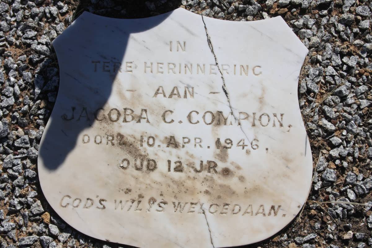 COMPION Jacoba C. -1946