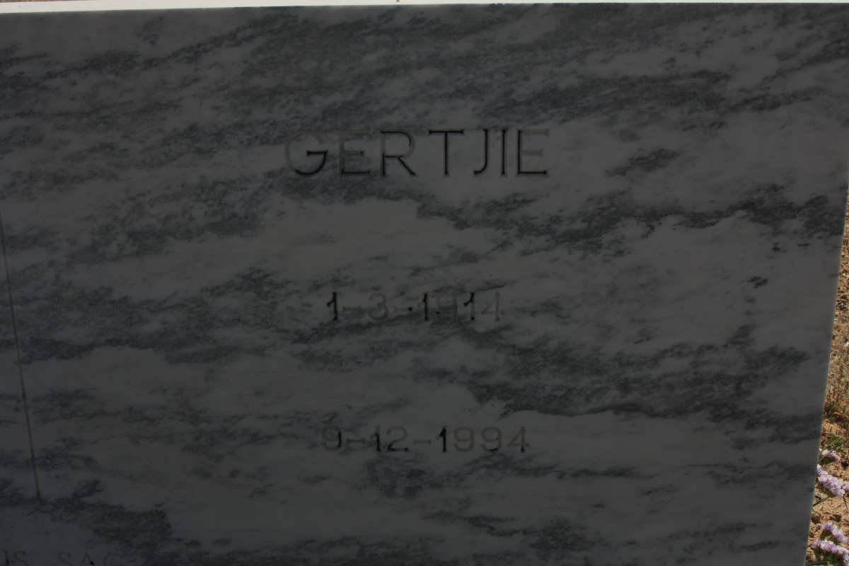 DREYER Gertjie 1914-1994