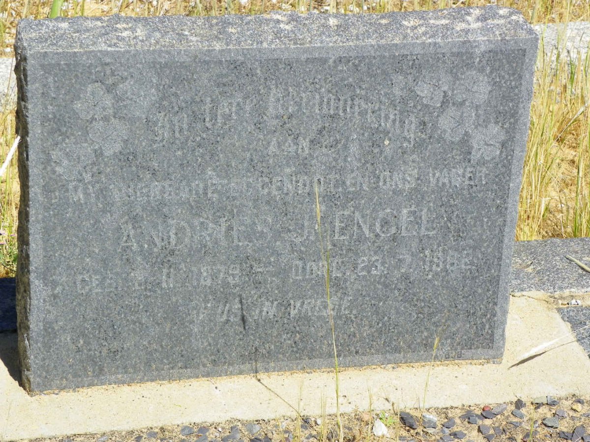 ENGEL Andries J. 1879-1982