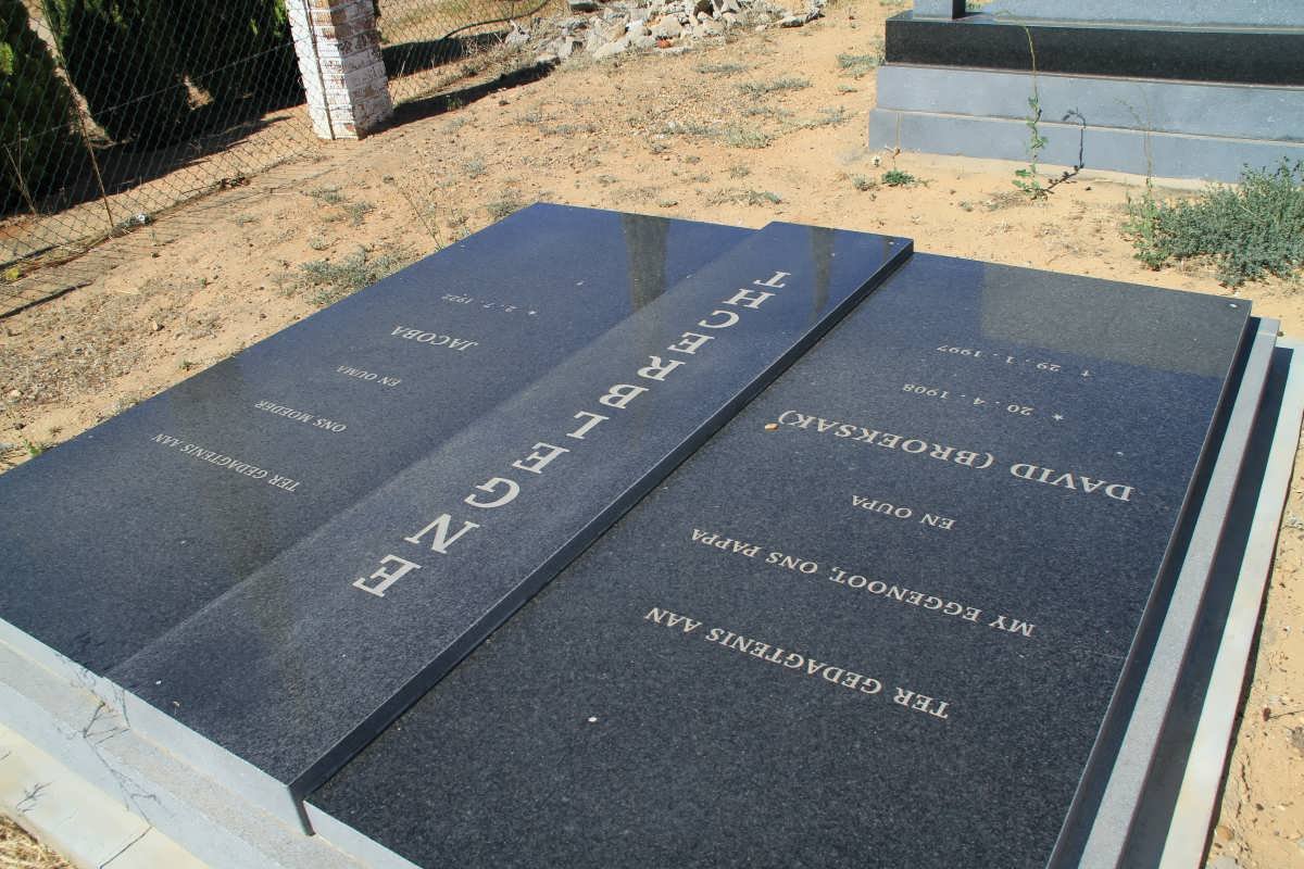 ENGELBRECHT David 1908-1997 &amp; Jacoba 1922-