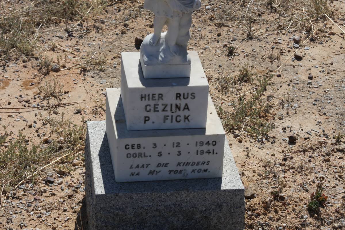 FICK Gezina P. 1940-1941