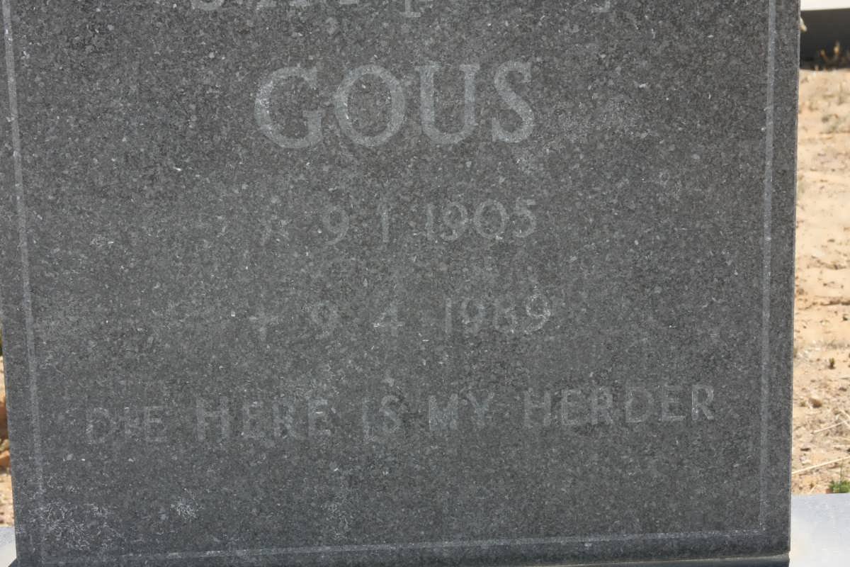 GOUS S.H.F. 1905-1989