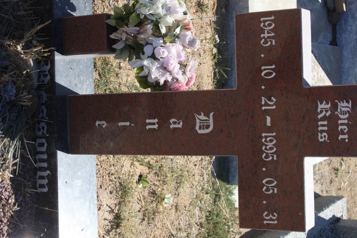 ROSSOUW Danie 1945-1995