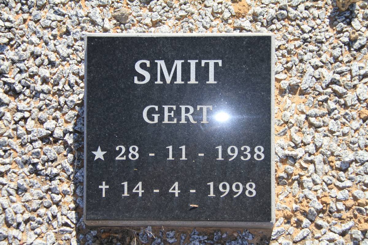 SMIT Gert 1938-1998