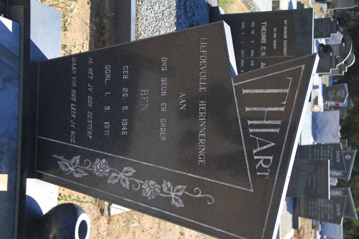 THIART Ben 1945-1971