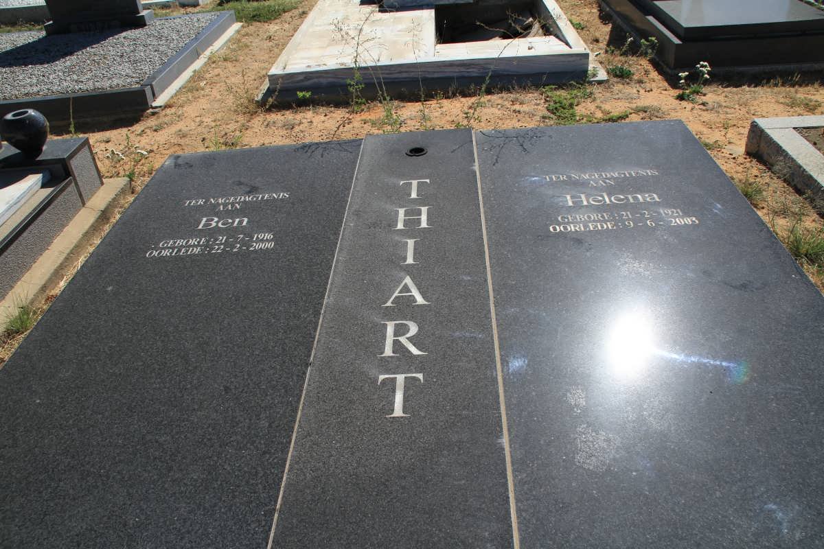 THIART Ben 1916-2000 &amp; Helena 1921-2003